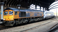Class 66 (66755 "Tony Berkeley OBE RFG Chairman 1997-2018") + Class 805 (805001) - York