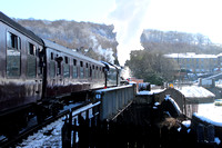 LMS 5XP "Jubilee" Class (45596 "Bahamas") - Keighley (Worth Valley Steam Gala)