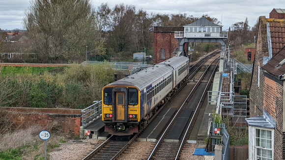 Class 155 (155342) - Selby