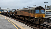 Class 66s (RHTT) (66847 "Terry Baker" + 66849 "Wylam Dilly") - Sheffield