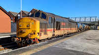 Class 37s (RHTT) (37419 "Driver Tony Kay 1974-2019"  + 37407 "Blackpool Tower") - Bridlington