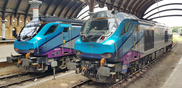 Class 68s (68 020 "Reliance" and 68 025 "Superb") - York