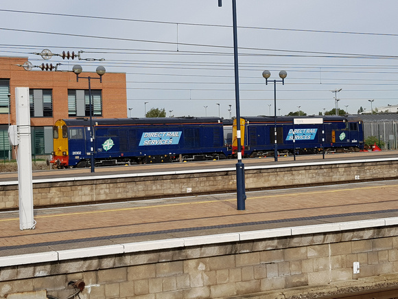 Two Class 20s (20 032+20 303) - York