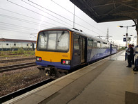 Class 144 (144 012) Super Pacer - Doncaster (with Lightning)