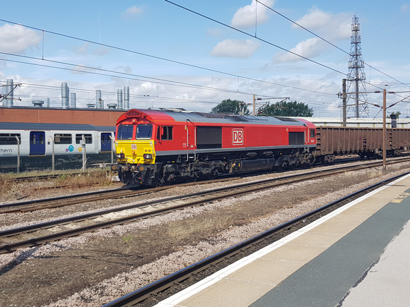 Class 66 (66 192) Freight - Doncaster