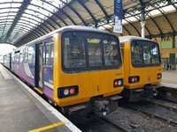 Two Class 144s (144 002 and 144 008) "Super Pacer" - Hull
