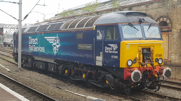 Class 57 (57 309 "Pride of Crewe") - Crewe