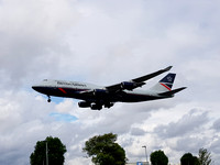 Biritsh Airways  (Landor Retro Livary) 747-400 G-BNLY at Heathrow