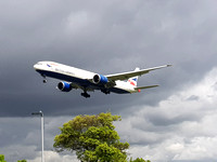 British Airways 777-330ER G-STBA at Heathrow